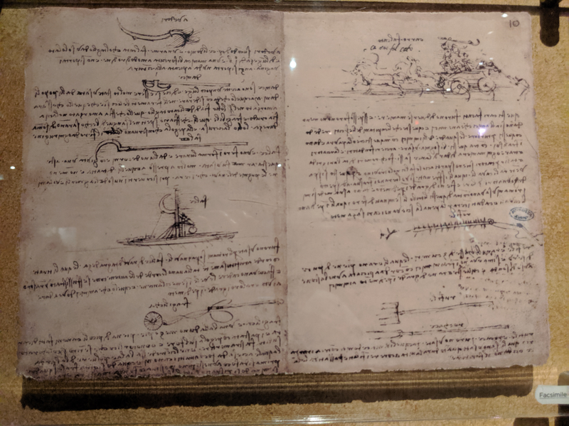 Illustration for article titled Pictures from the Reagan Library: The da Vinci Exhibit